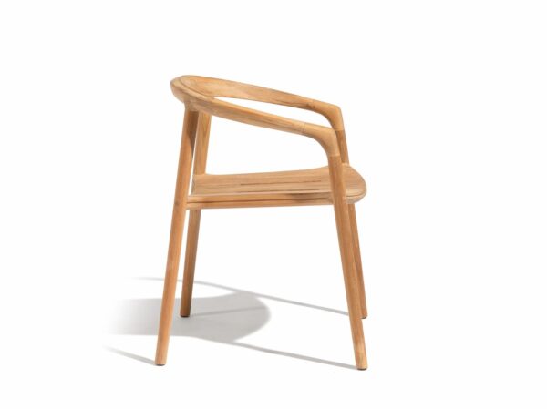 Stapelbarer Stuhl aus Teakholz | MANUTTI | Solid - Image 2