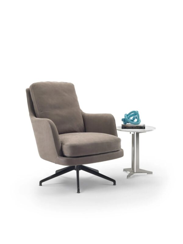 Drehbarer Sessel aus Stoff mit Armlehnen | Flexform | Marley - Image 2
