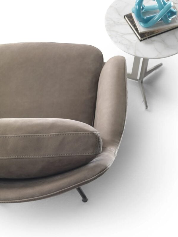 Drehbarer Sessel aus Stoff mit Armlehnen | Flexform | Marley - Image 7