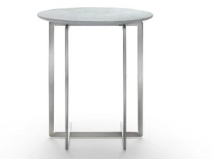 Runder Beistelltisch aus Marmor | Flexform | Marmaduke