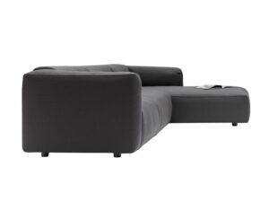 Sofa aus Stoff mit abnehmbarem Bezug mit Récamiere | MDF Italia