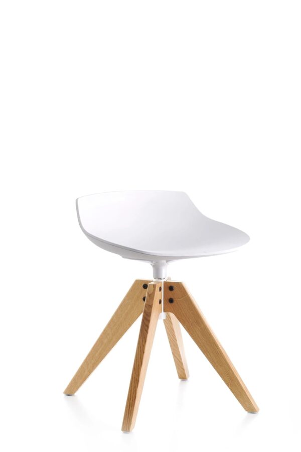Drehhocker Hochhocker mit Sternfuss | MDF Italia | Flow - Image 3
