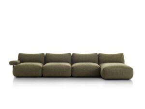 Modulares Sofa aus Stoff | MDF Italia
