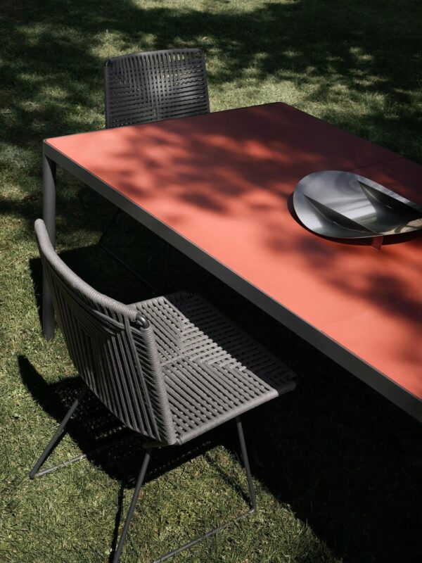 Mit Kufengestell Gartenstuhl aus Seil | MDF Italia | Neil - Image 5
