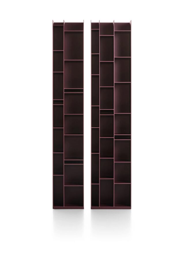 Modulares Bücherregal aus Holzfaser | MDF Italia | Random - Image 3
