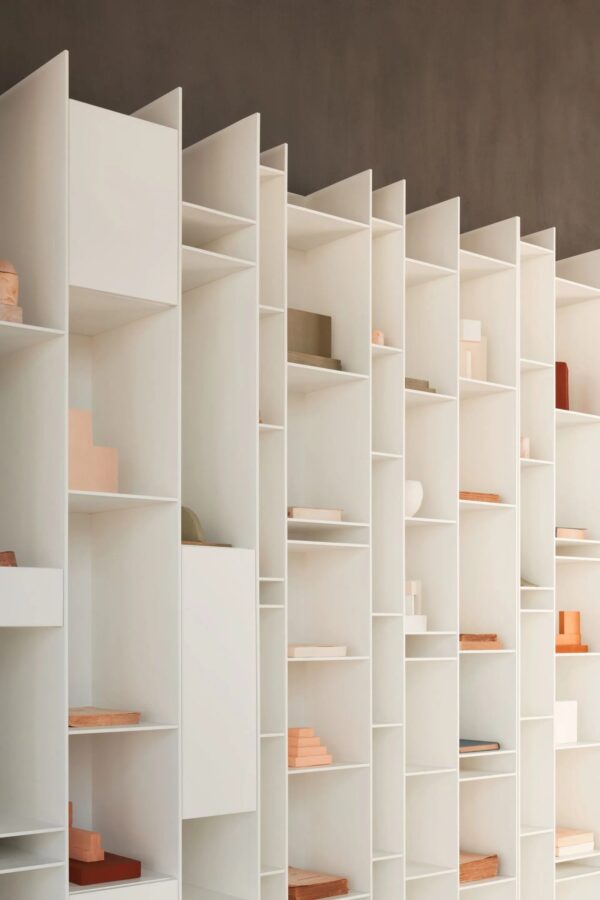 Modulares Bücherregal aus Holzfaser | MDF Italia | Random - Image 4