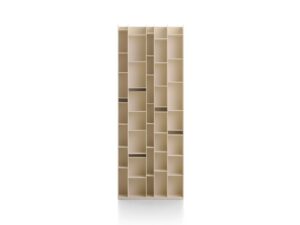 Modulares Bücherregal aus Holzfaser | MDF Italia | Random