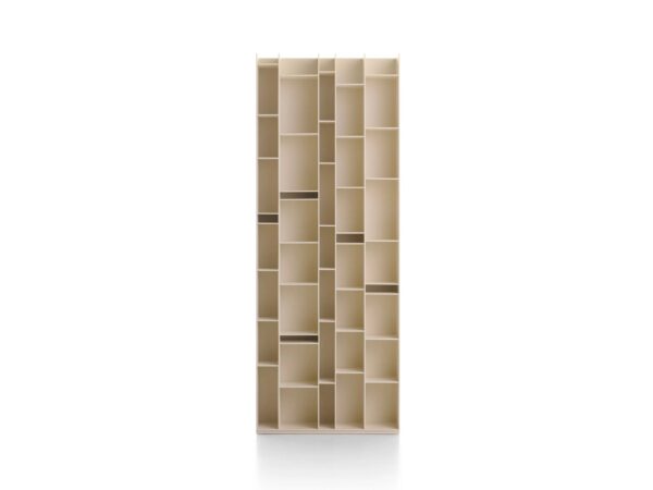 Modulares Bücherregal aus Holzfaser | MDF Italia | Random