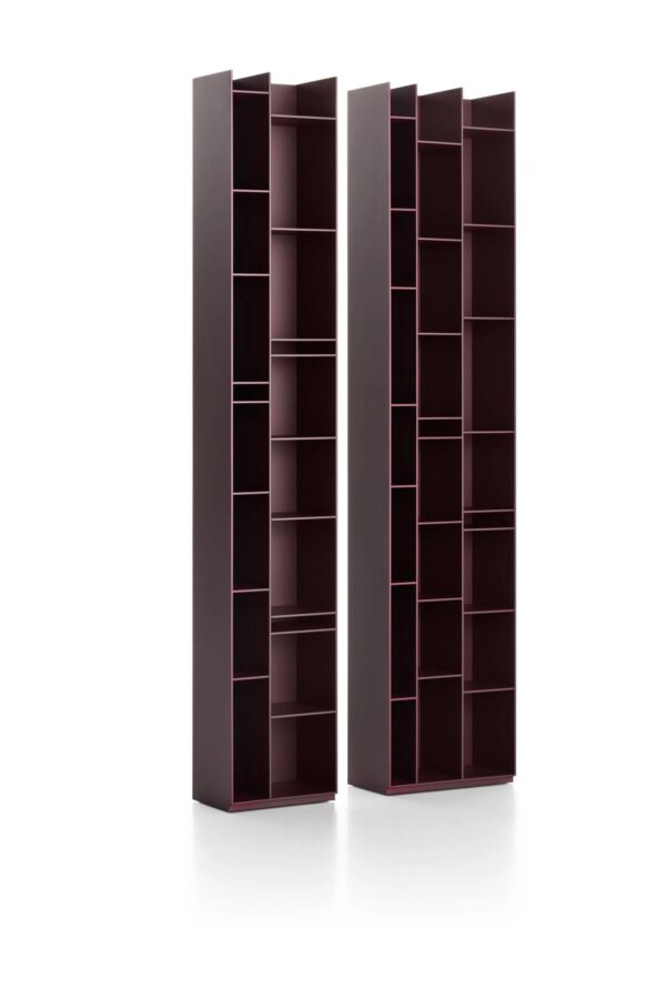 Modulares Bücherregal aus Holzfaser | MDF Italia | Random - Image 6