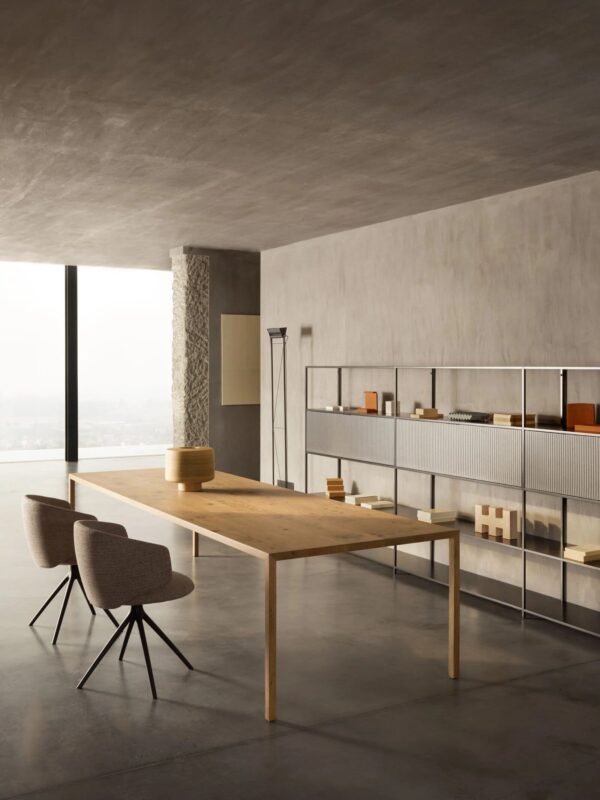 Rechteckiger Tisch aus Walnuss | MDF Italia | Tense - Image 15