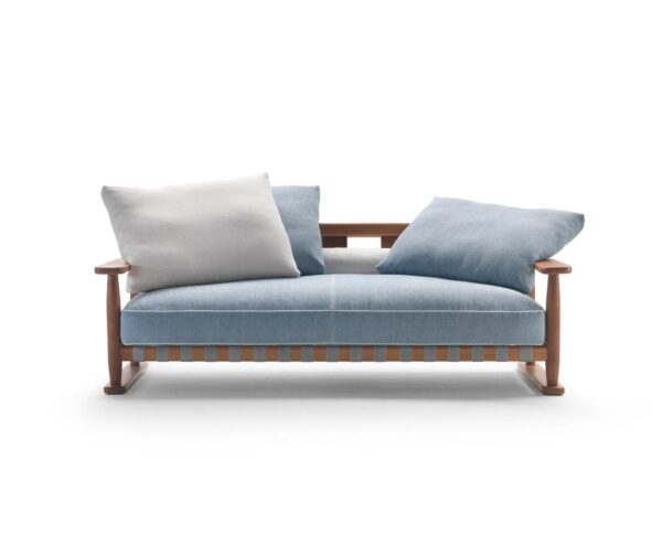 Gartensofa aus Irokoholz | Flexform | Meriggio - Image 2