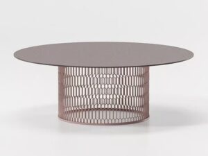 Garten-Beistelltisch aus Aluminium | Kettal | Mesh