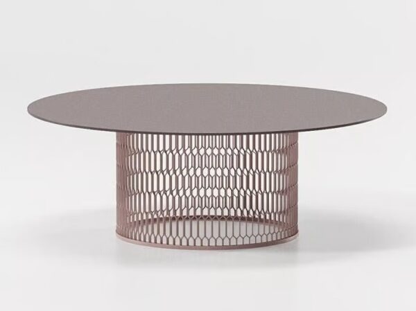 Garten-Beistelltisch aus Aluminium | Kettal | Mesh