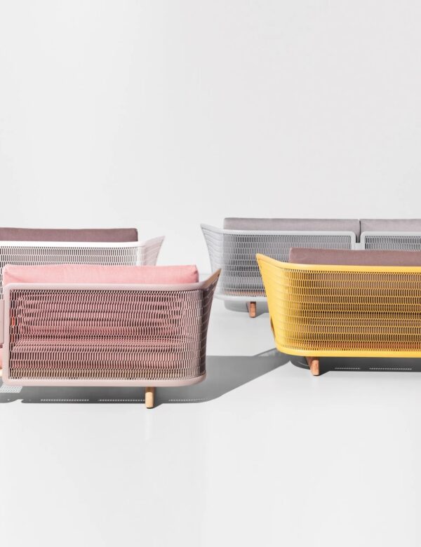 Modulares Gartensofa aus Stoff | Kettal | Mesh - Image 7