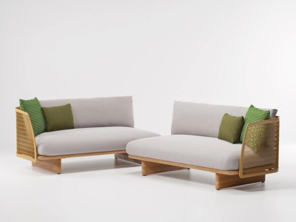 Modulares Gartensofa aus Stoff | Kettal | Mesh - Image 3