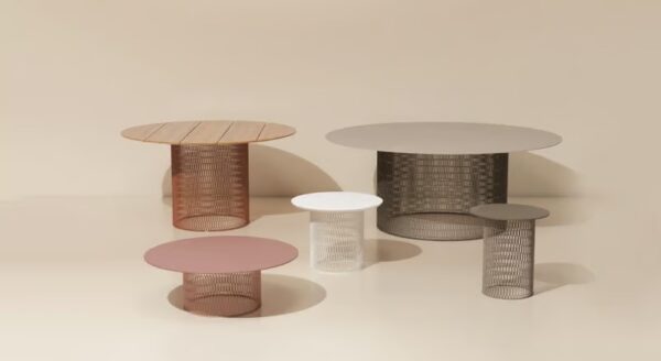 Garten-Beistelltisch aus Teakholz | Kettal | Mesh - Image 4