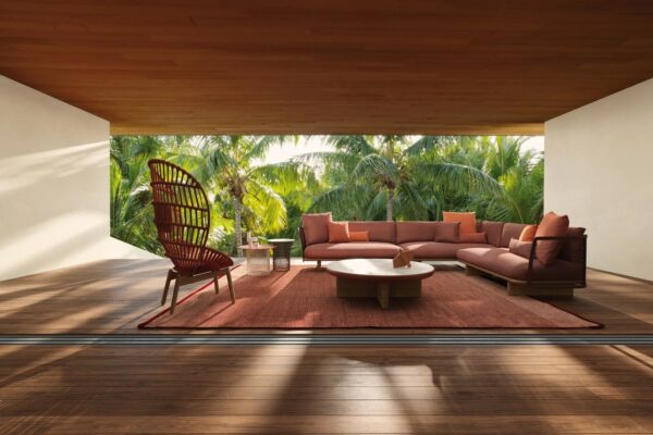 Garten-Beistelltisch aus Teakholz | Kettal | Mesh - Image 7
