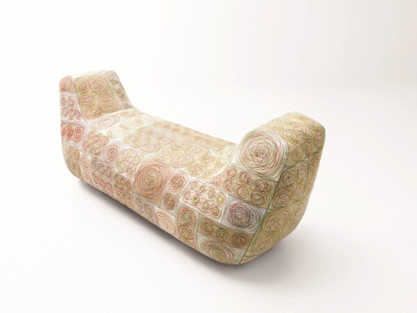Sitzpuff aus Filz mit abnehmbarem Bezug | Paola Lenti | Metamorfosi - Image 2