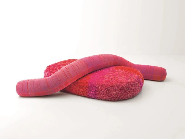 Sitzpuff aus Filz mit abnehmbarem Bezug | Paola Lenti | Metamorfosi - Image 2