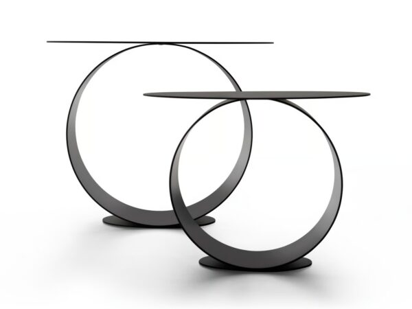 Runder Couchtisch aus Stahl | MDF Italia - Image 4