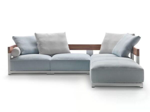 Garten Anbausofa | Flexform | Milos