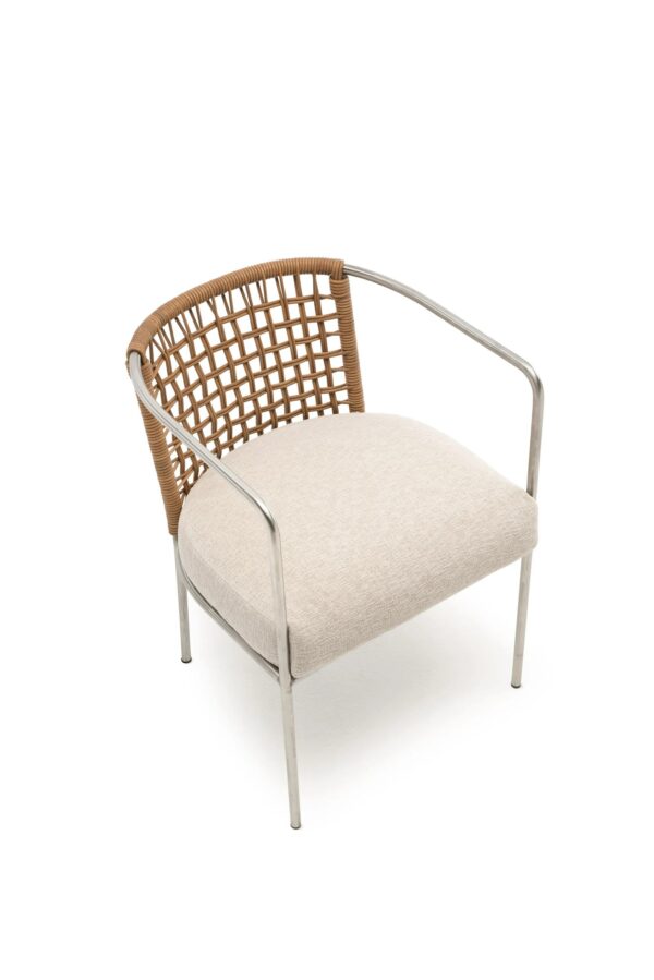 Stuhl aus Stahl mit Armlehnen | Living Divani | Café - Image 3