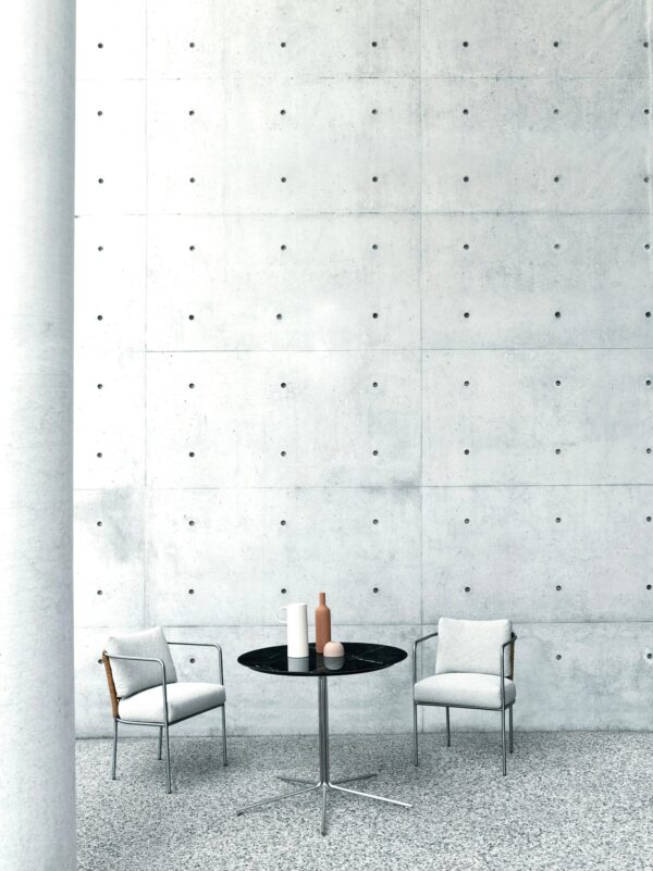 Stuhl aus Stahl mit Armlehnen | Living Divani | Café - Image 2