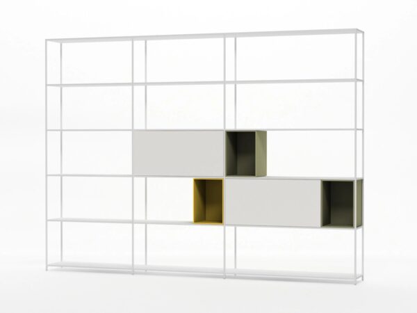 Regalsystem aus Aluminium | MDF Italia | Minima - Image 2
