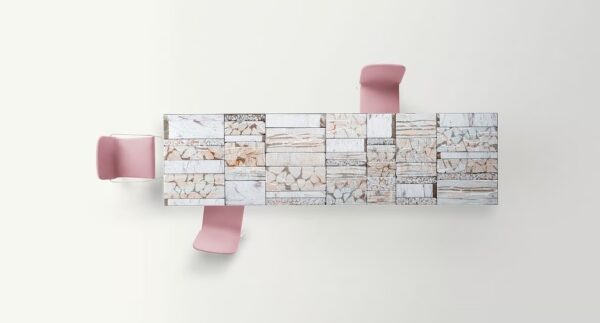 Stapelbarer Gartenstuhl aus Polyester mit Armlehnen | Paola Lenti - Image 6