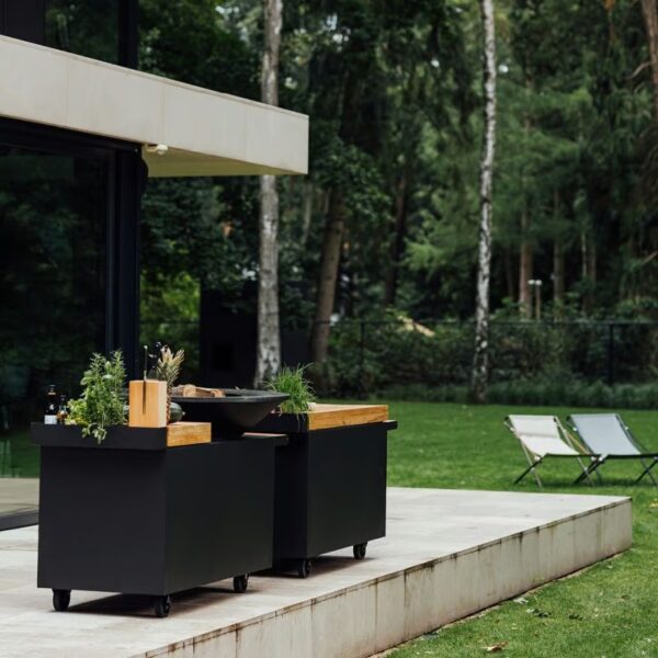 Garten-Servierwagen aus Stahl | OFYR | OFYR Mise en Place PRO - Image 4