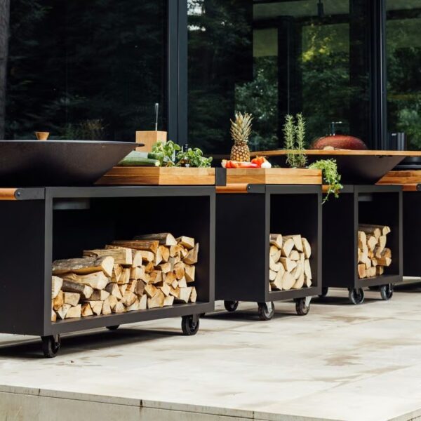 Garten-Servierwagen aus Stahl | OFYR | OFYR Mise en Place PRO - Image 2