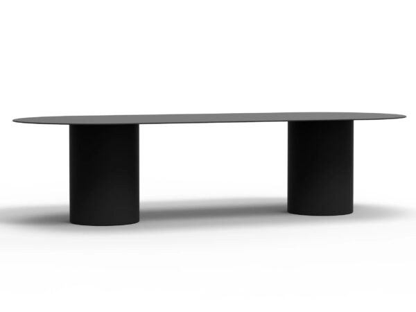 Ovaler Tisch aus Aluminium | Desalto - Image 2
