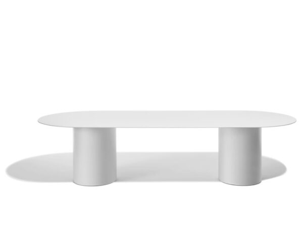 Ovaler Tisch aus Aluminium | Desalto - Image 5