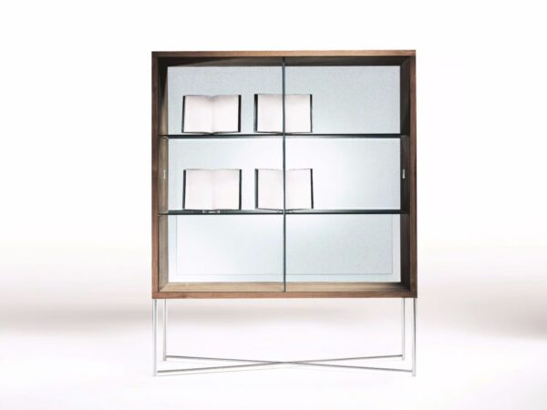 Vitrine aus Holz und Glas | Flexform | Moka - Image 2