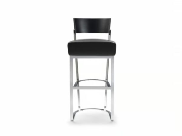 Gepolsterter Hochhocker mit Rücken | Flexform | Morgan