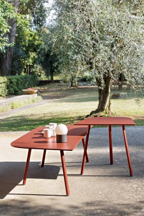 Modularer Garten-Beistelltisch aus Aluminium | FAST | Mosaiko - Image 3