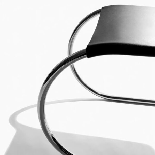 Freischwinger aus Leder | Knoll | MR - Image 4