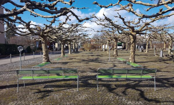 Tubular steel chairs, benches and tables | Manufakt - Image 10