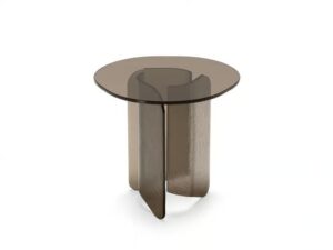 Runder Couchtisch aus Glas | Molteni & C.