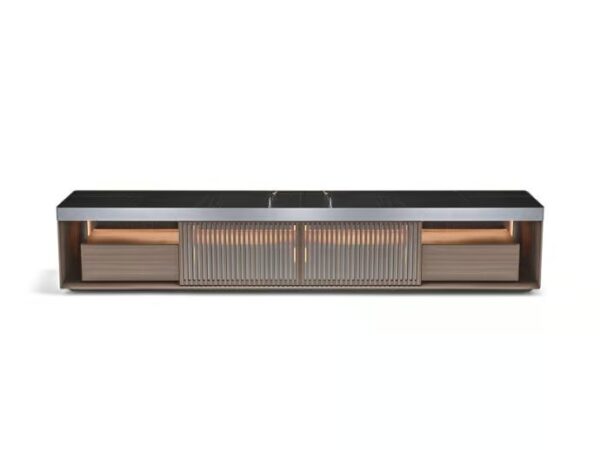 Sideboard aus Holz mit Schiebetüren | Molteni & C.