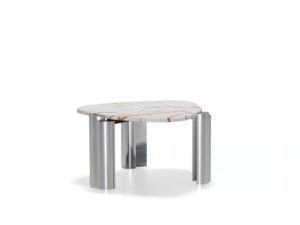 Niedriger Couchtisch aus Marmor für Wohnzimmer | Molteni & C.