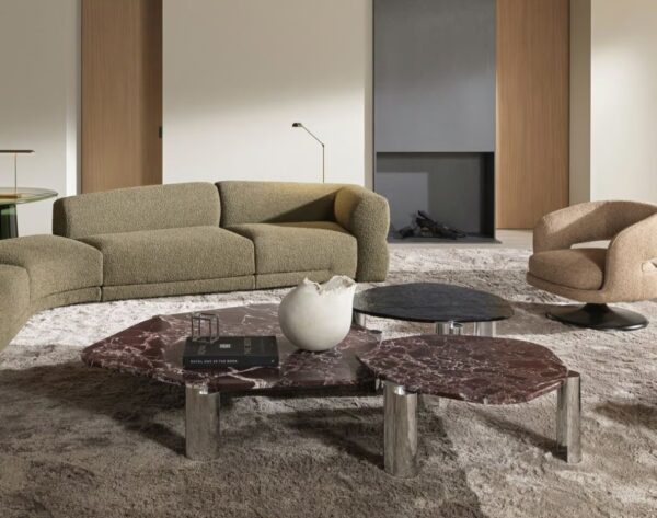Niedriger Couchtisch aus Marmor für Wohnzimmer | Molteni & C. - Image 7