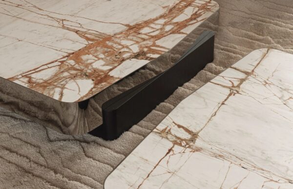 Niedriger Couchtisch aus Marmor für Wohnzimmer | Molteni & C. - Image 6