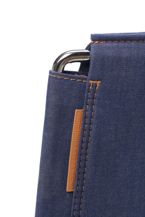 Mit Kufengestell Stuhl aus Denim | MDF Italia | Neil - Image 3