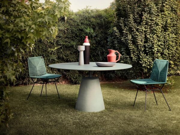 Mit Kufengestell Gartenstuhl aus Seil | MDF Italia | Neil - Image 9