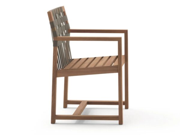 Gartenstuhl aus Teakholz mit Armlehnen | RODA | Network - Image 2