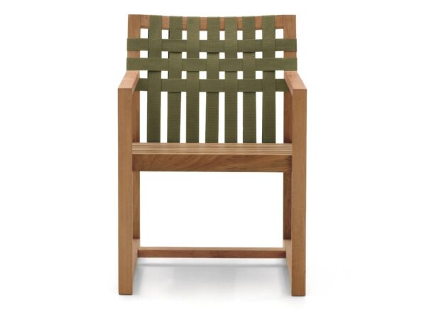 Gartenstuhl aus Teakholz mit Armlehnen | RODA | Network
