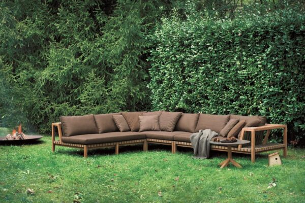 Garten Ecksofa aus Teakholz | RODA | Network - Image 7
