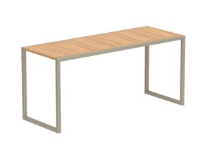 Rechteckiger Hochtisch aus Teakholz | Royal Botania | Ninix