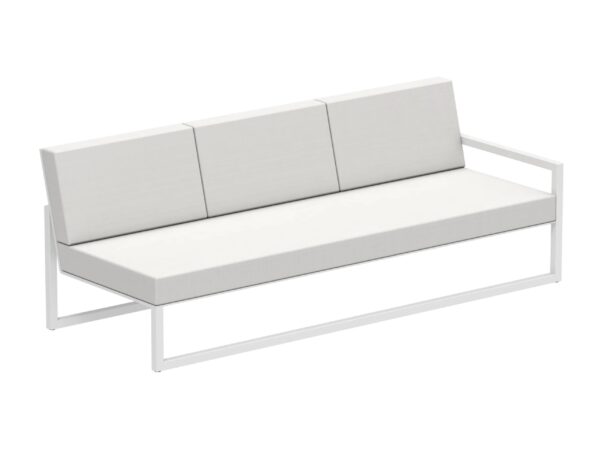 3-Sitzer Gartensofa aus Batyline® mit Kufengestell | Royal Botania | Ninix Lounge - Image 2